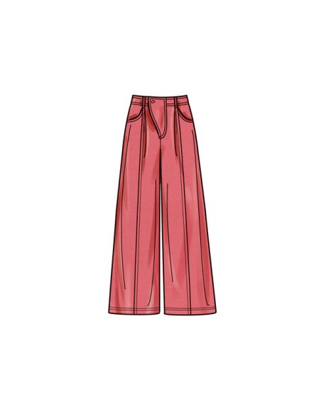 Patron Simplicity 9823.U5 (44-52) - Pantalon pour femmes