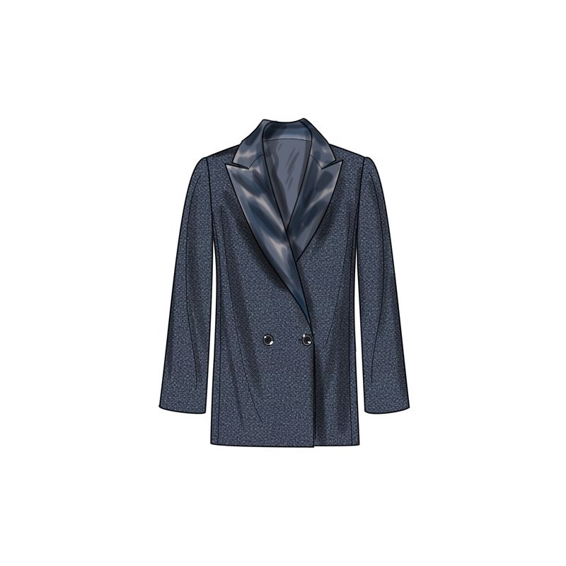 Patron Simplicity 9825.Y5 (46-54) - Veste pour femmes