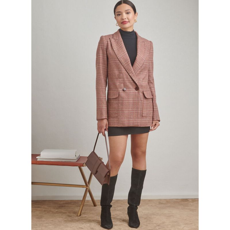 Patron Simplicity 9825.Y5 (46-54) - Veste pour femmes