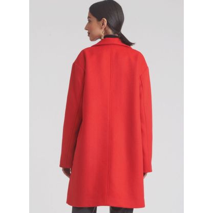 Patron Simplicity 9854.Y5 (46-54) - Manteau doublé pour femmes 2