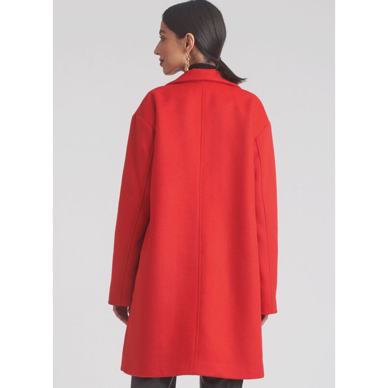 Patron Simplicity 9854.Y5 (46-54) - Manteau doublé pour femmes