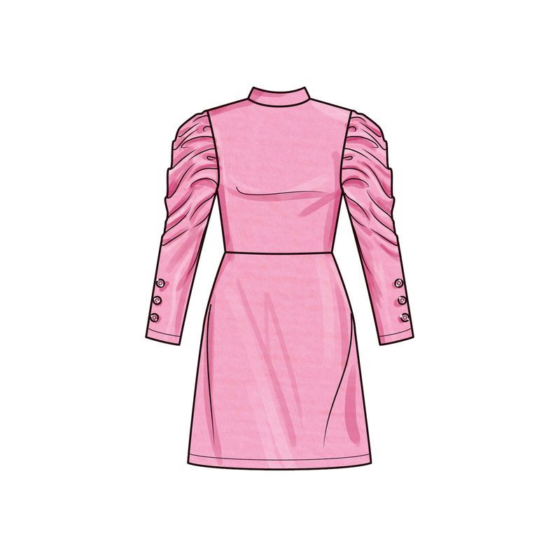Patron Simplicity 9862.K5 (7-14) - Robes en maille pour enfants et filles