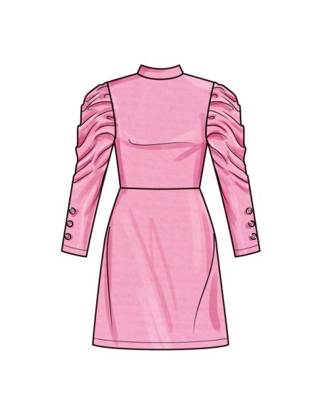 Patron Simplicity 9862.K5 (7-14) - Robes en maille pour enfants et filles
