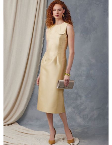 Patron Vogue 2045 B5 (36-44) - Robe fourreau avec variations de manches