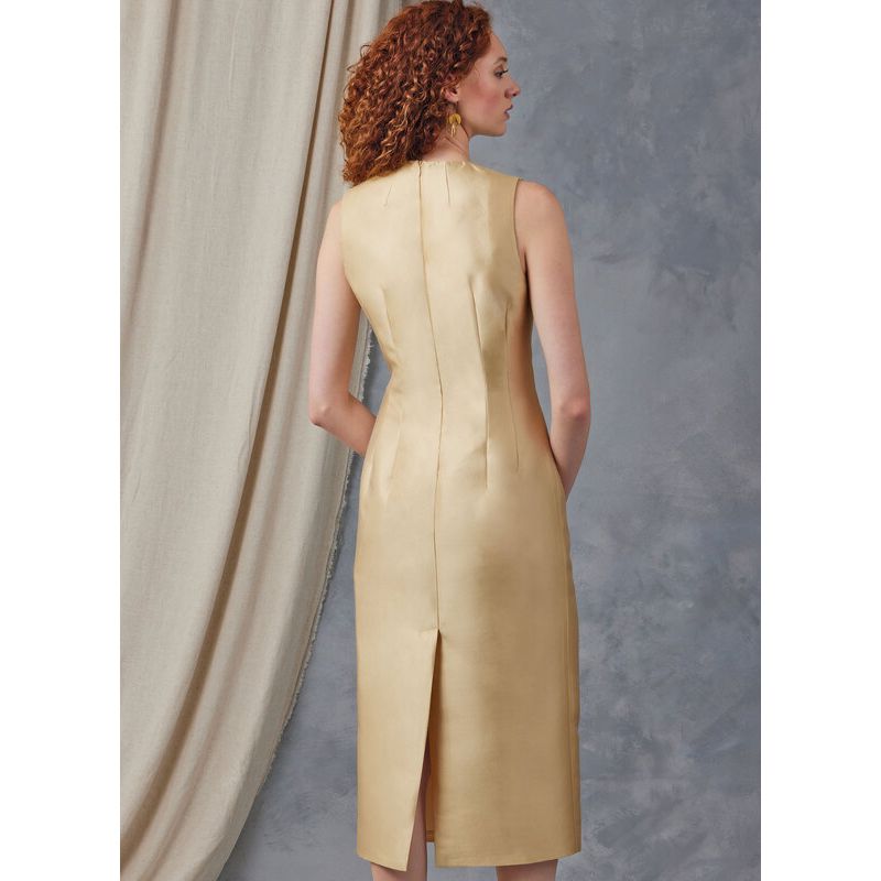 Patron Vogue 2045 B5 (36-44) - Robe fourreau avec variations de manches