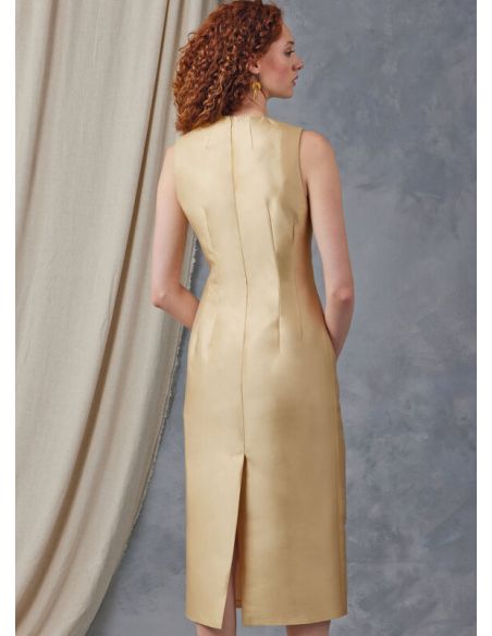 Patron Vogue 2045 B5 (36-44) - Robe fourreau avec variations de manches
