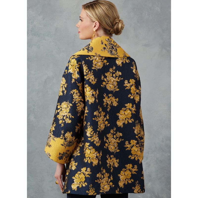 Patron Vogue 2052 Y5 (46-54) - Veste ample avec col à revers