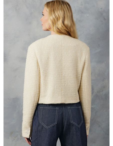 Patron Vogue 2053 R5 (42-50) - Veste à double boutonnage avec épaulettes