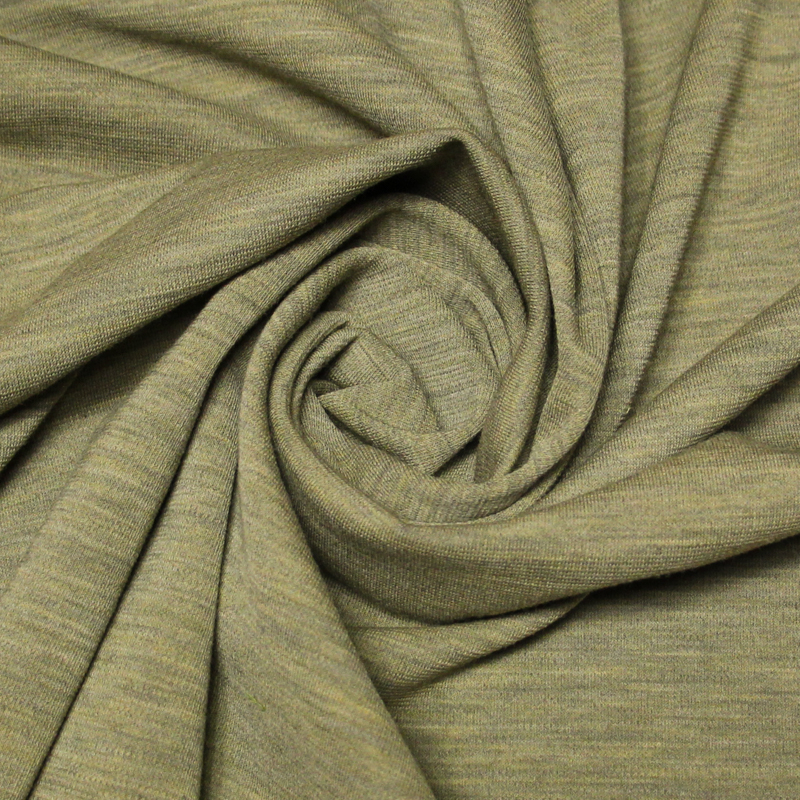 Punto Milano laine & élasthanne - Vert olive