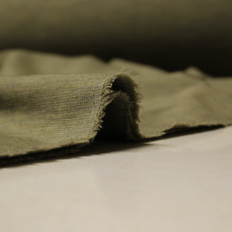 Punto Milano laine & élasthanne - Vert olive