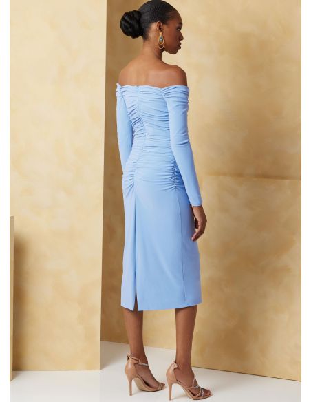 Patron Vogue 2063 Y5 (46-54) - Robe ajustée à encolure dégagée