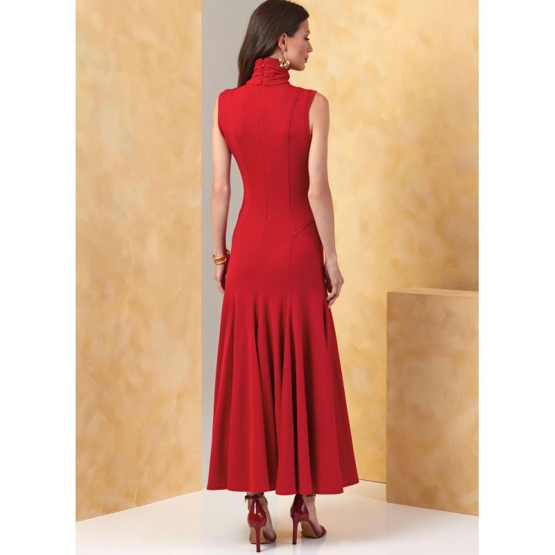 Patron Vogue 2064 U5 (44-52) - Robe en maille pour femme