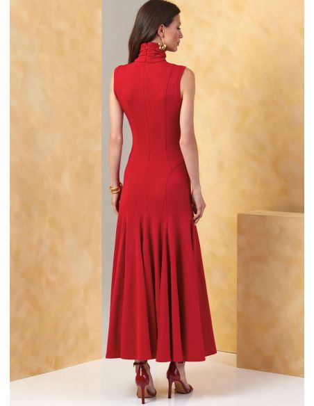 Patron Vogue 2064 U5 (44-52) - Robe en maille pour femme