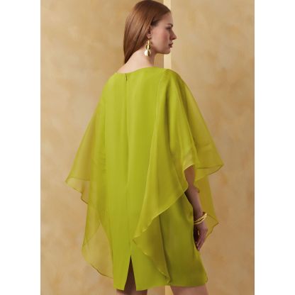 Patron Vogue 2065 Y5 (46-54) - Robe colonne doublée avec bretelles en biais 2