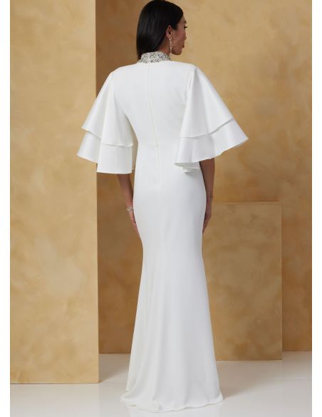 Patron Vogue 2066 U5 (44-52) - Robe sirène avec encolure en V profond