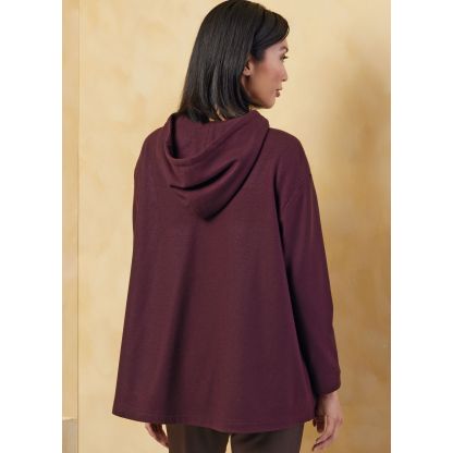 Patron Vogue 2067 - Haut et veste en maille pour femme 2