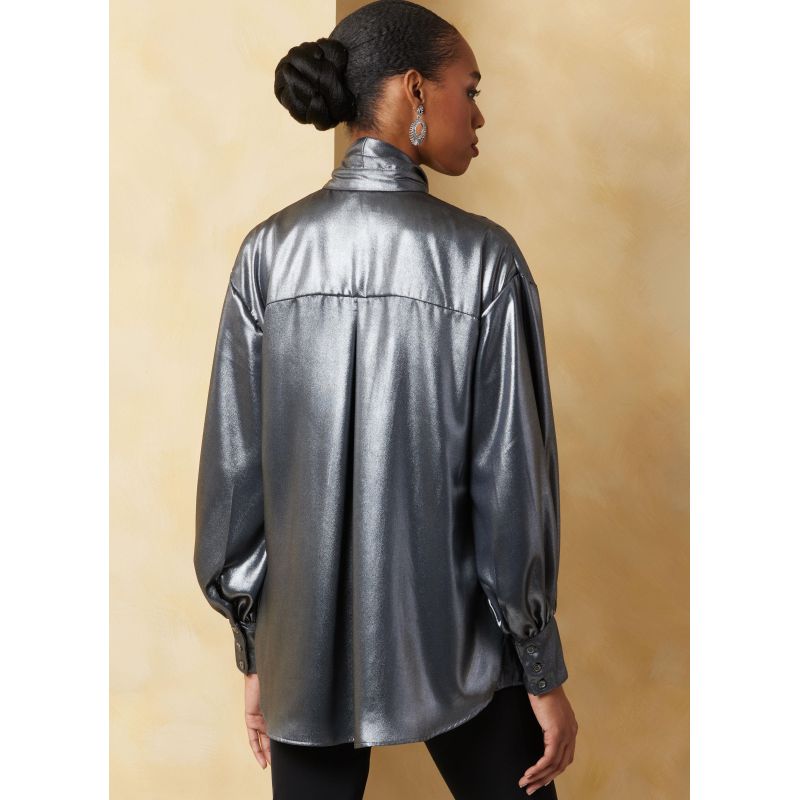Patron Vogue 2068 Y5 (46-54) - Hauts pour femme avec ceinture