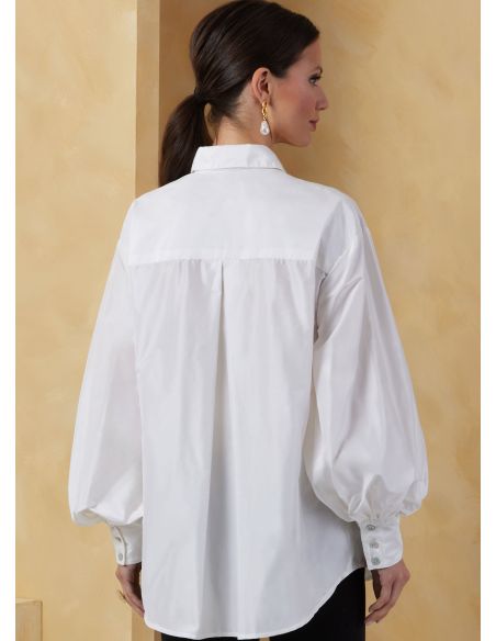 Patron Vogue 2068 Y5 (46-54) - Hauts pour femme avec ceinture