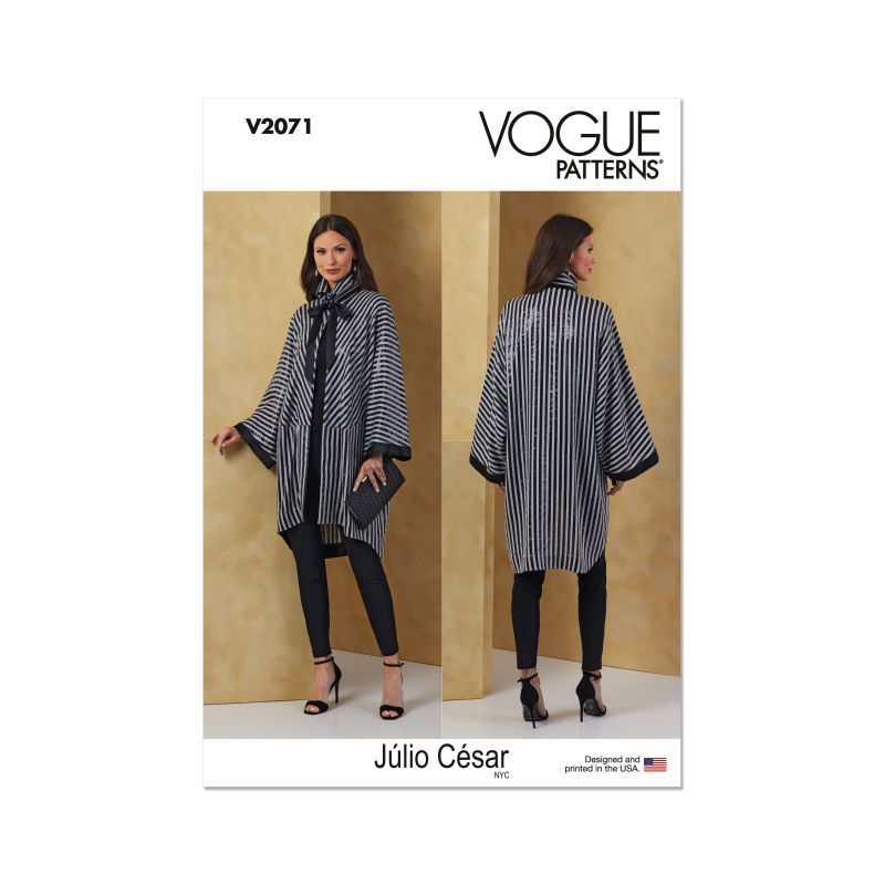 Patron Vogue 2071 - Veste pour femme