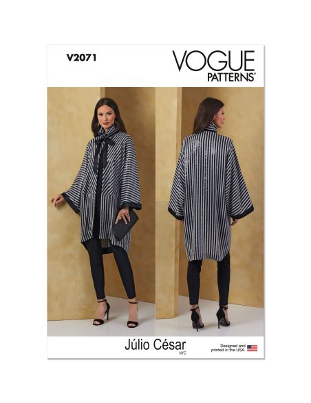 Patron Vogue 2071 - Veste pour femme