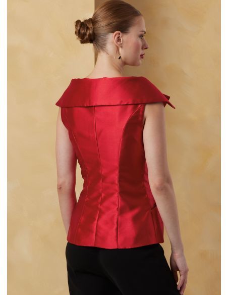 Patron Vogue 2073 Y5 (46-54) - Veste pour femme avec variations de manches