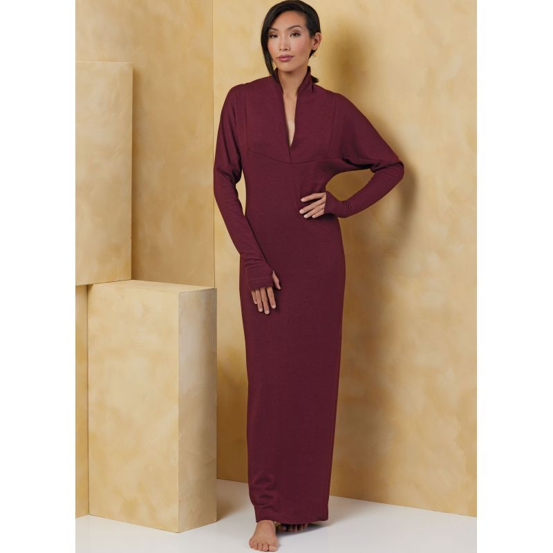 Patron Vogue 2076 B5 (36-44) - Robe et haut en maille pour femme