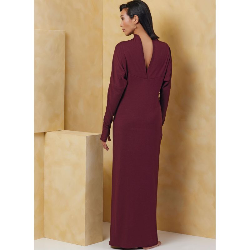 Patron Vogue 2076 B5 (36-44) - Robe et haut en maille pour femme