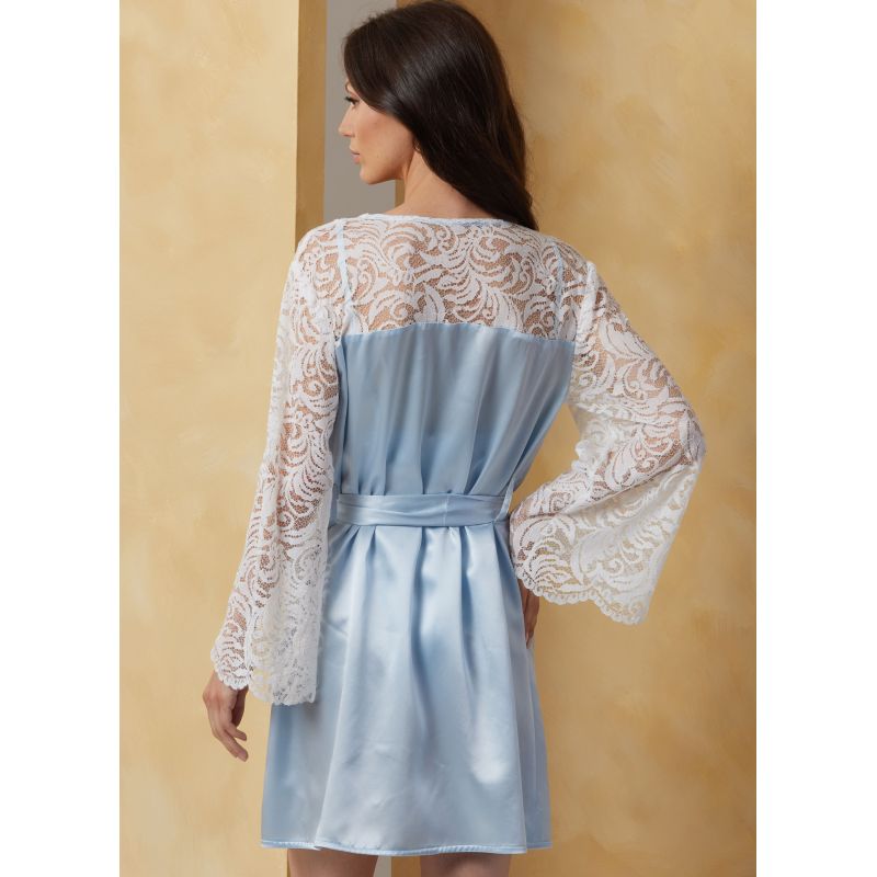 Patron Vogue 2077 U5 (44-52) - Robe avec ceinture et teddy pour femme
