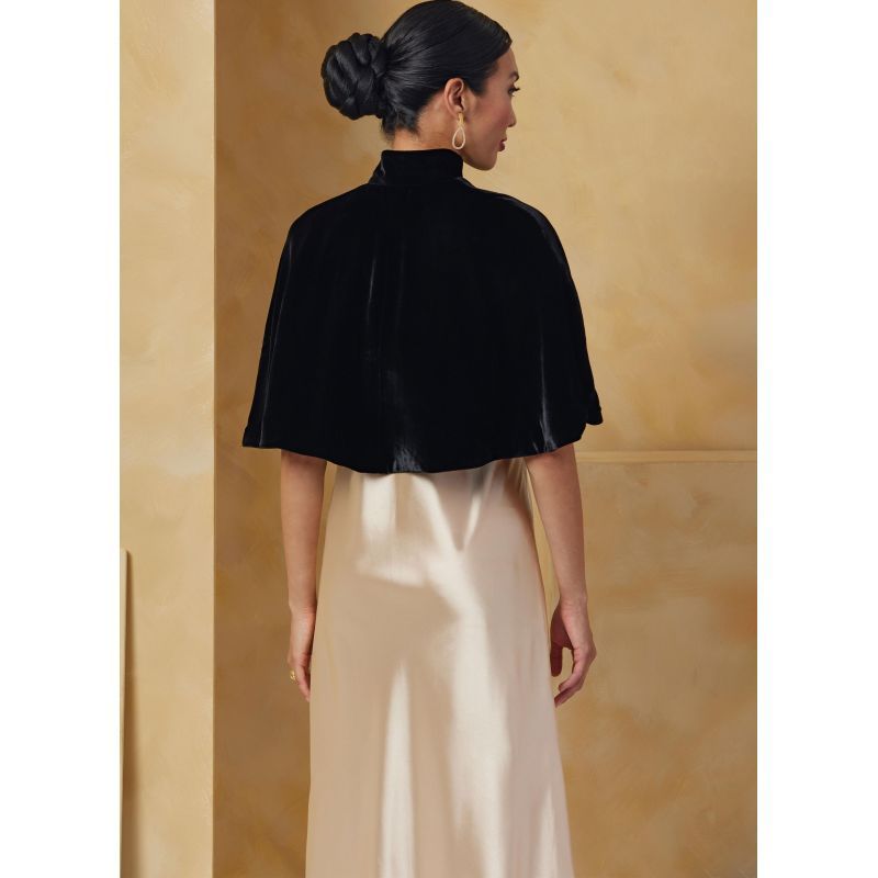 Patron Vogue 2078 - Boléro et capes pour femme