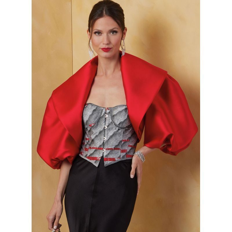 Patron Vogue 2078 - Boléro et capes pour femme