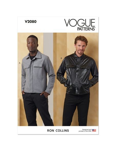 Patron Vogue 2080 BB (56-64) - Vestes pour homme