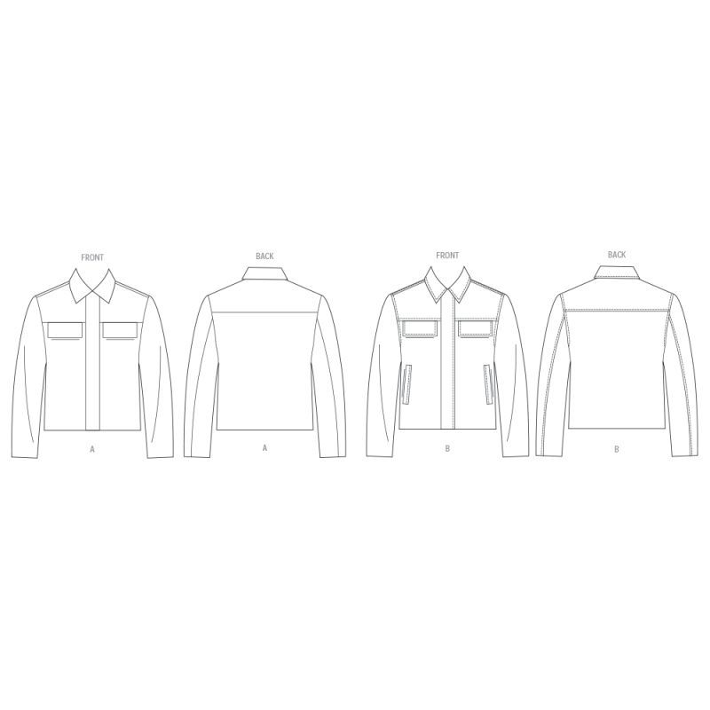 Patron Vogue 2080 BB (56-64) - Vestes pour homme