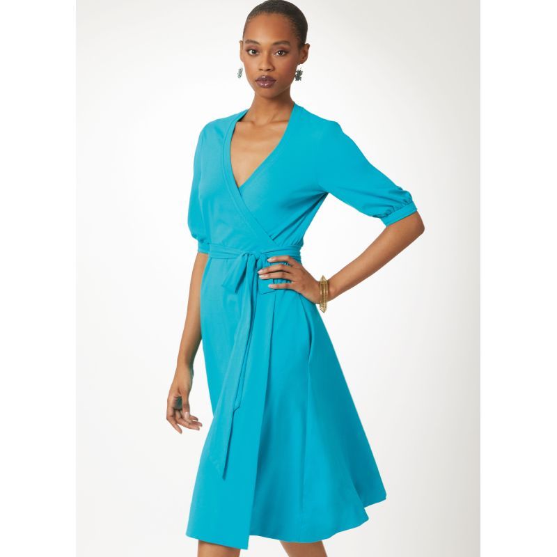 Patron Vogue 2081B5 (36-44) - Robe portefeuille par Diane von Furstenberg