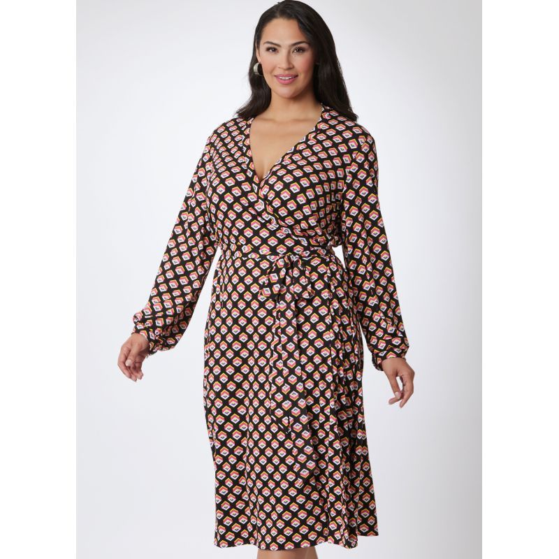 Patron Vogue 2081B5 (36-44) - Robe portefeuille par Diane von Furstenberg