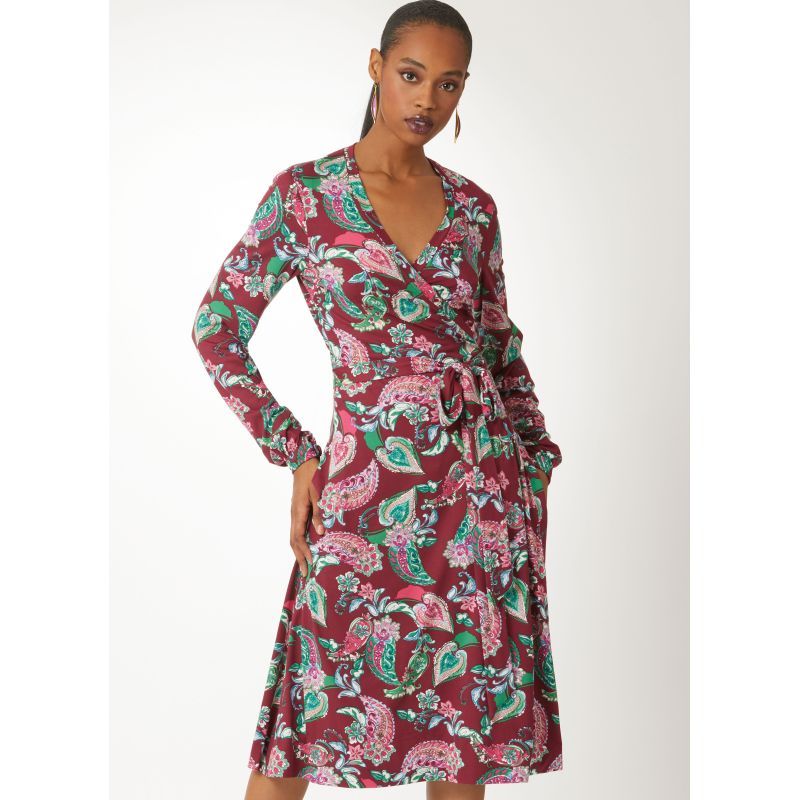 Patron Vogue 2081B5 (36-44) - Robe portefeuille par Diane von Furstenberg