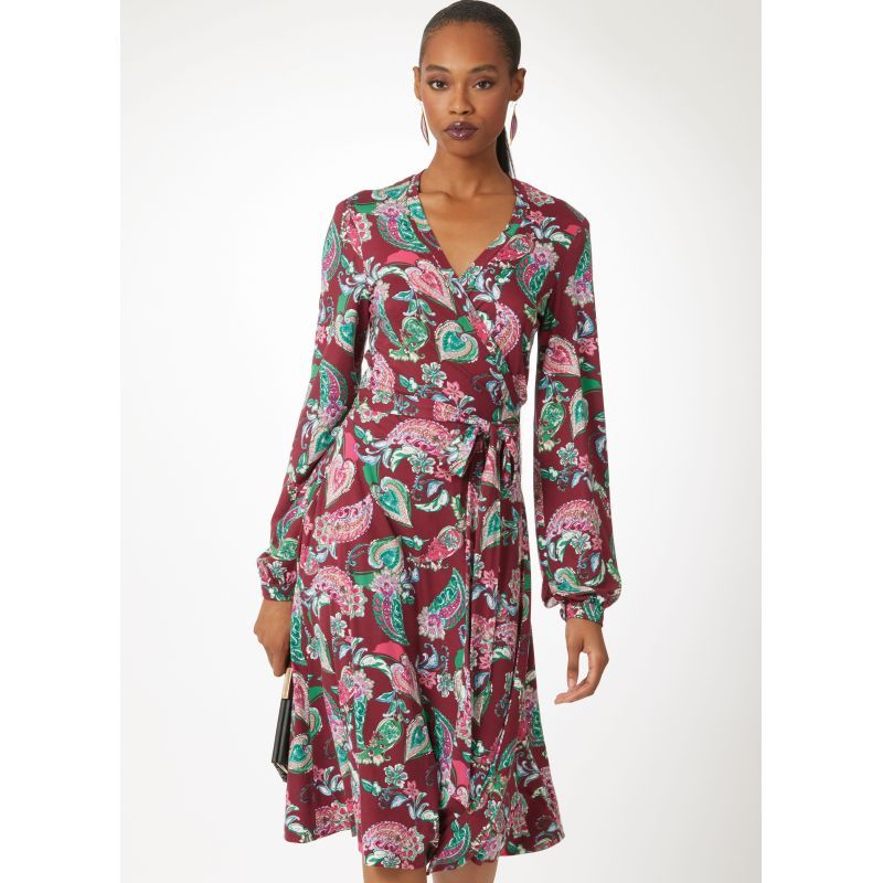 Patron Vogue 2081B5 (36-44) - Robe portefeuille par Diane von Furstenberg