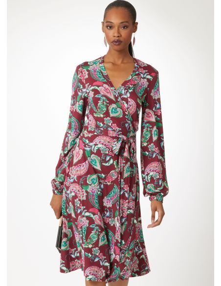 Patron Vogue 2081B5 (36-44) - Robe portefeuille par Diane von Furstenberg