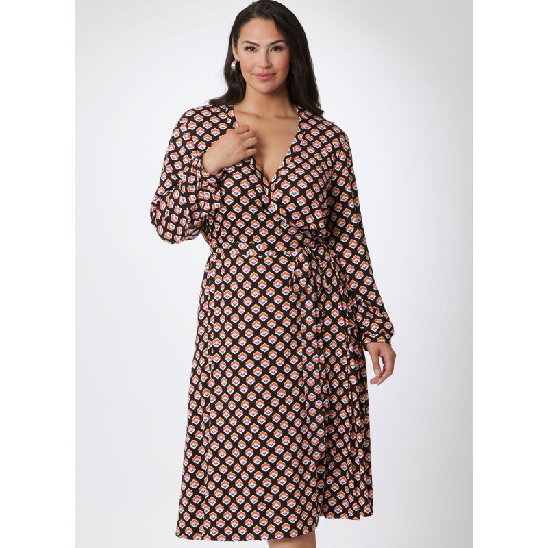 Patron Vogue Y5 (46-54) - Robe portefeuille par Diane von Furstenberg