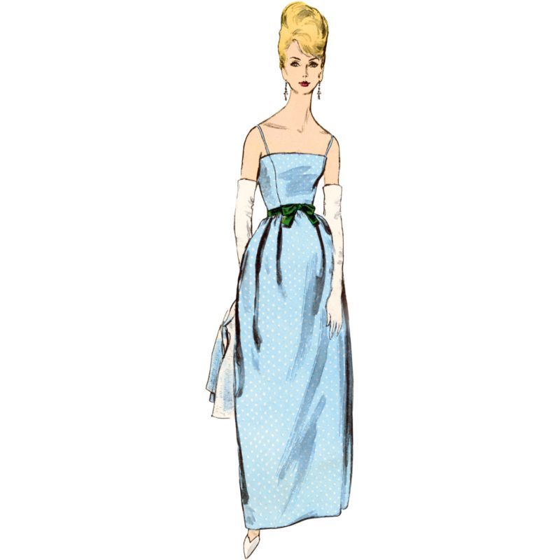 Patron Vogue 2082 Y5 (46-54) - Robe et boléro pour femme