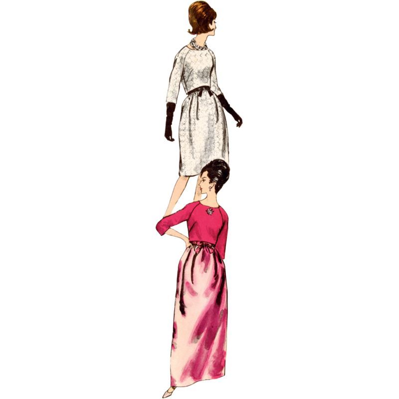 Patron Vogue 2082 Y5 (46-54) - Robe et boléro pour femme