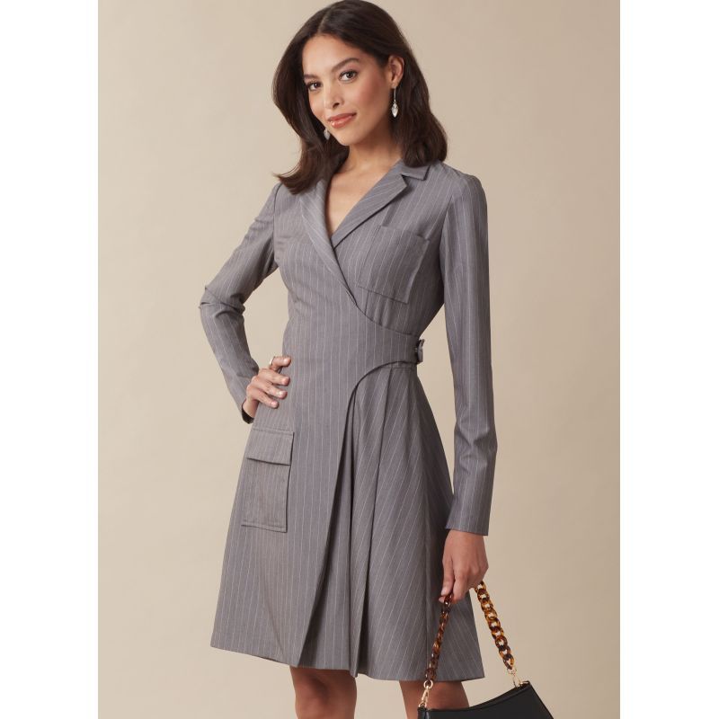 Patron McCall's 8528.Y5 - Robe blazer élégante