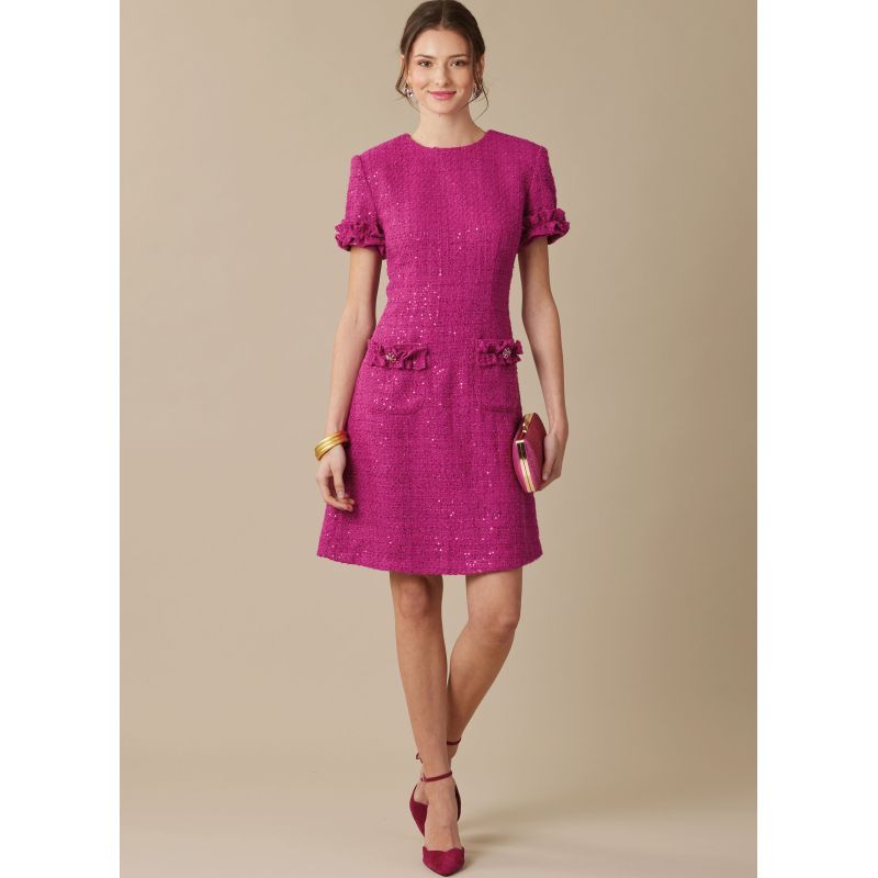 Patron McCall's 8529.R5 - Robe fourreau avec variations de manches