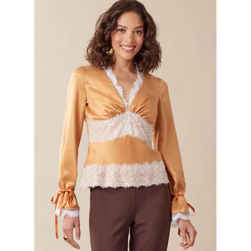 Patron McCall's 8530.Y5 - Haut féminin avec variations de manches
