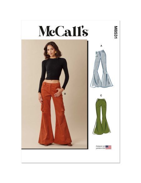 Patron McCall's 8531.Y5 - Pantalon classique pour femme