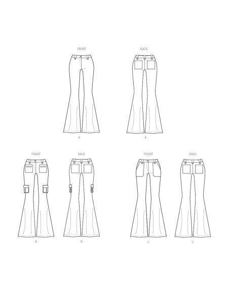 Patron McCall's 8531.Y5 - Pantalon classique pour femme