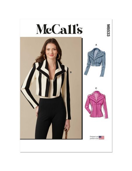 Patron McCall's 8533.Y5 - Veste pour femme