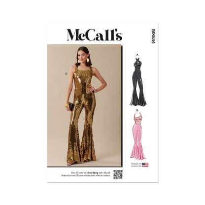 Patron McCall's 8534.U5 - Combinaison élégante pour femme