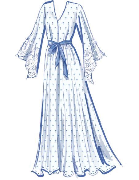 Patron McCall's 8535.BB - Chemise de nuit et robe pour femme