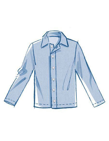 Patron McCall's 8537.K5 - Gilets, haut et chemise pour enfants et garçons