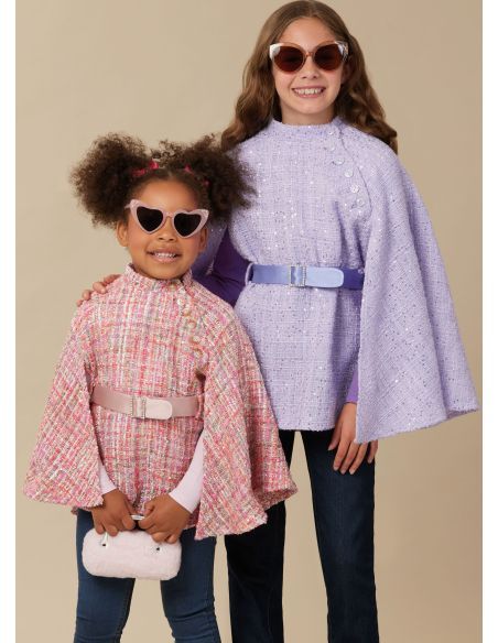 Patron McCall's 8538.K5 - Capes pour enfants
